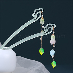 120Pcs 6 Colors Glass Beads&nbsp;GLAA-AR0001-35