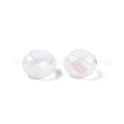 Imitation Jade Glass European Beads&nbsp;GPDL-N005-B14mm-A01