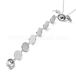 Alloy Pendant Necklaces&nbsp;NJEW-H031-01C-P