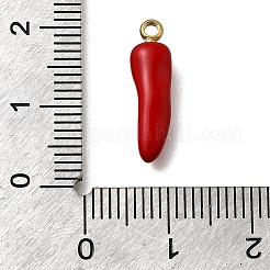 304 Stainless Steel Enamel Pendants&nbsp;STAS-Z163-22G-01