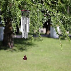 Solid Wood Wind Chimes&nbsp;AJEW-GF0001-49