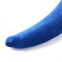 Flocking Cloth Sponge Thick Hairbands&nbsp;OHAR-O018-04I