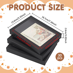 Kraft Paper Greeting Card Storage Box&nbsp;OFST-WH0004-036D