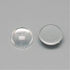 Transparent Acrylic Cabochons&nbsp;GACR-Q014-8mm-02