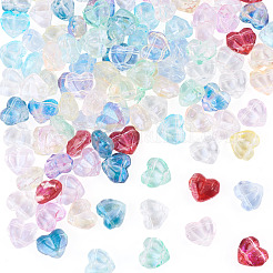 110Pcs 11 Colors Transparent Glass Beads&nbsp;GLAA-TA0004-41