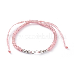 Adjustable Braided Polyester Cord Bracelet Making&nbsp;AJEW-JB00849