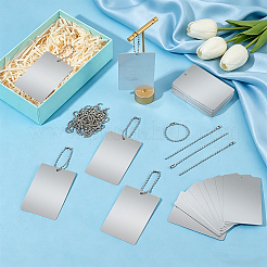 30Pcs Aluminum Blank Big Pendants&nbsp;FIND-OC0014-26