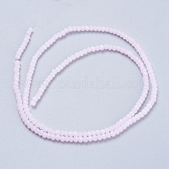 Imitation Jade Glass Beads Strands&nbsp;GLAA-F078-C01
