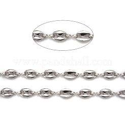 Tarnish Resistant 304 Stainless Steel Coffee Bean Chains&nbsp;CHS-N002-01P