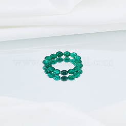 1Pc Natural Jade Stretch Finger Rings for Women&nbsp;RJEW-LP0001-08C