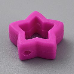 Star Silicone Focal Beads&nbsp;SIL-TAC0008-07C