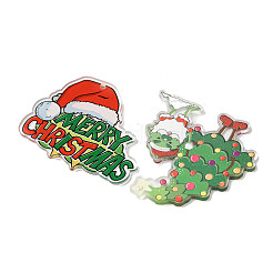 Printed Acrylic Pendants&nbsp;OACR-D318-01