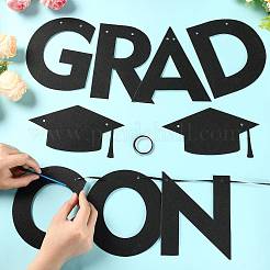 Word Congrats Grad Paper Hanging Banner&nbsp;TH-FZC50F9-01A