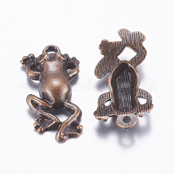 Tibetan Style Pendant Rhinestone Settings&nbsp;TIBE-R184-R-FF