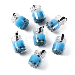 Glass Bottle Pendants&nbsp;CRES-S359-01C