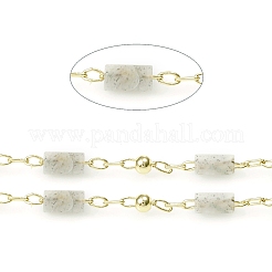 3.28 Feet Handmade Natural Labradorite Beaded Chains&nbsp;X-CHC-E021-01E