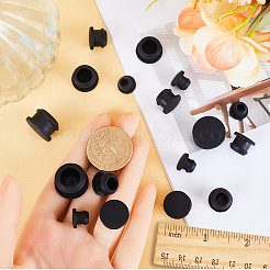 24Pcs 4 Style Silicone Bottle Seal Plug&nbsp;AJEW-GF0008-10A-01