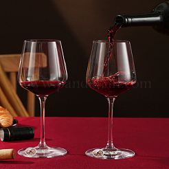12Pcs 12 Colors Round Glass Wine Glass Charms&nbsp;AJEW-LP00001