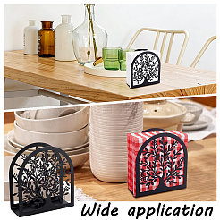 2Pcs Iron Napkin Holder&nbsp;AJEW-GO0004-85