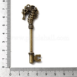 Tibetan Style Alloy Pendant Rhinestone Settings&nbsp;TIBE-S302-01AB-LF