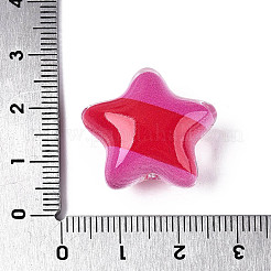 Printed Transparent Acrylic Beads&nbsp;OACR-N161-07E