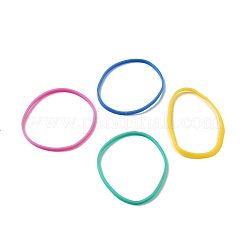 Colorful Elastic Silicone Hair Ties&nbsp;OHAR-WH0027-04B