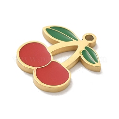 304 Stainless Steel Enamel Charms&nbsp;STAS-I322-84B-G
