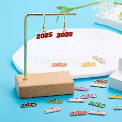 Alloy Enamel Pendants&nbsp;PW-WGE625B-01