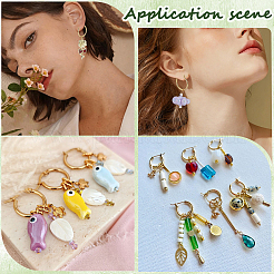 201 Stainless Steel Hoop Earrings with 304 Stainless Steel Pins for Women&nbsp;EJEW-SC0001-99A