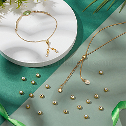 60Pcs Brass Beads&nbsp;KK-PH0012-58G-02