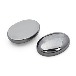 Non-magnetic Synthetic Hematite Cabochons&nbsp;G-P162-04-18x25mm-01