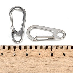304 Stainless Steel Rock Climbing Carabiners&nbsp;STAS-B089-02C-P