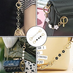 Plastic Enamel Flower Link Bag Strap&nbsp;FIND-YW00001-01