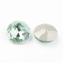 Pointed Back & Back Plated K9 Glass Rhinestone Cabochons&nbsp;RGLA-J012-8mm-361
