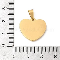 304 Stainless Steel Pendants&nbsp;STAS-C163-04F-G