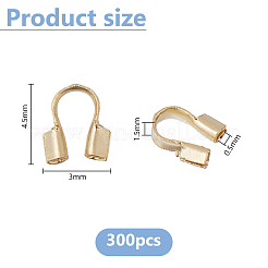 300Pcs Brass Wire Guardian&nbsp;KK-DC0004-81