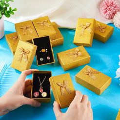 Cardboard Glitter Powder Jewelry Set Packaging Boxes&nbsp;CON-TAC0008-08B