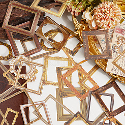 4 Stes 4 Styles Paper Self-adhesive&nbsp;AJEW-SP0002-53