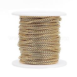 Ion Plating(IP) 304 Stainless Steel Venetian Chains&nbsp;CHS-H007-02G