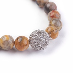 Natural Mixed Stone Stretch Bracelets&nbsp;BJEW-JB03943