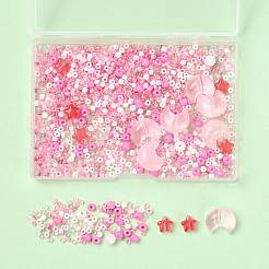 Mixed Styles Glass Beads Strands&nbsp;EGLA-FS0002-63D