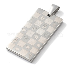 Christmas 304 Stainless Steel Pendants&nbsp;STAS-Z098-39P