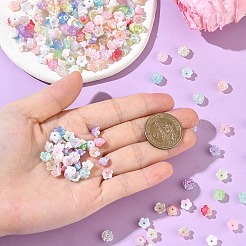 66G 3 Styles ABS Plastic Bead Caps&nbsp;KY-YW0002-25