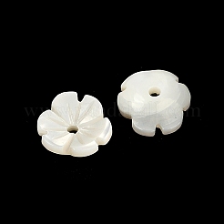 Natural Trochus Shell Flower Charms&nbsp;SHEL-K006-46A