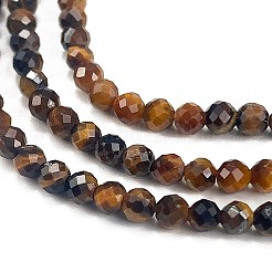 Natural Tiger Eye Beads Strands&nbsp;X-G-C127-A06-06