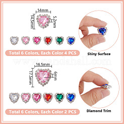 Acrylic Sew on Rhinestones&nbsp;GACR-GA0001-04