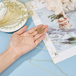 20Pcs Mini Iron Clothing Hanger&nbsp;AJEW-FH0004-81A