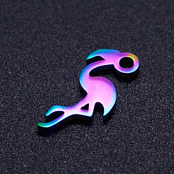 Ion Plating(IP) 201 Stainless Steel Charms&nbsp;STAS-Q201-JN220