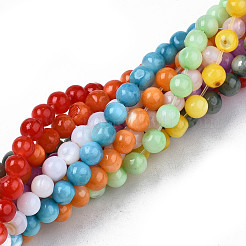 Natural Freshwater Shell Beads Strands&nbsp;X-SHEL-N003-24-A01