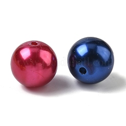 ABS Plastic Imitation Pearl Round Beads&nbsp;SACR-S074-20mm-M